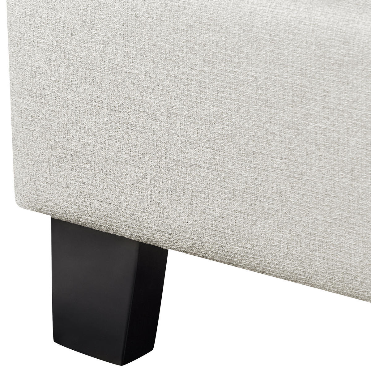 POLSTERBETT mit Lattenrost 140/200 cm Beige Roanne - Beige/Creme, Textil (140/200cm) - Beliani