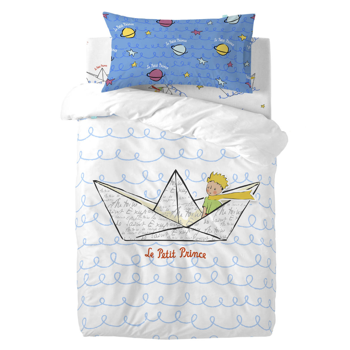 BETTBEZUG 2er-Set teiliges navire 115x145 cm (kinderbett) mehrfarbig - Multicolor, Textil (115/145cm) - Happy Friday