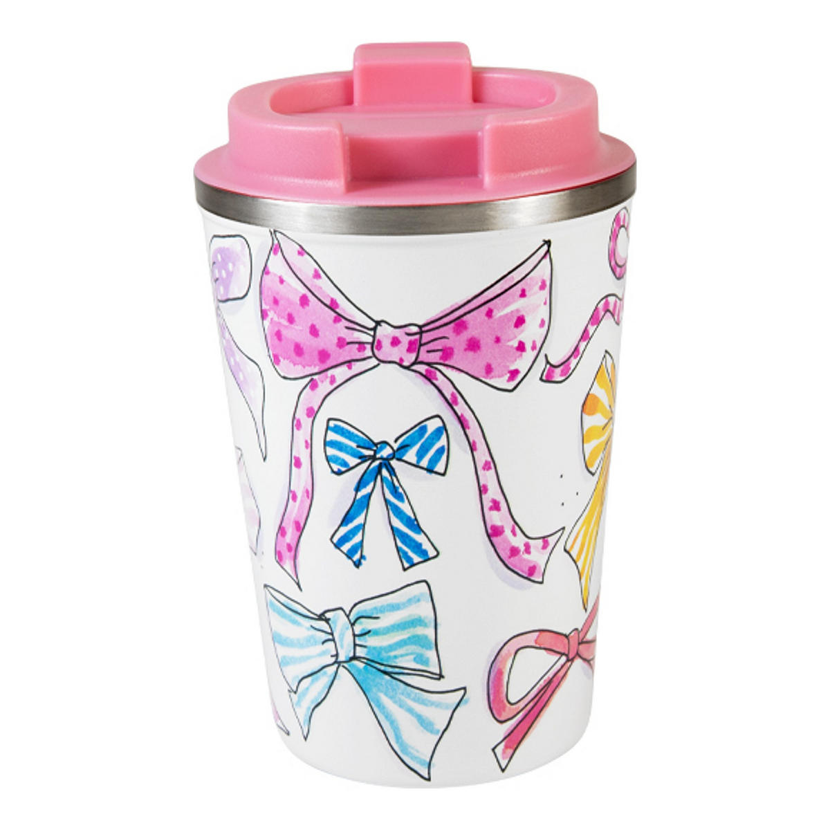 TO-GO-BECHER Spezial-Schleifen in Bunt - 380 ml - Multicolor, Keramik (0.38L) - Blond Amsterdam
