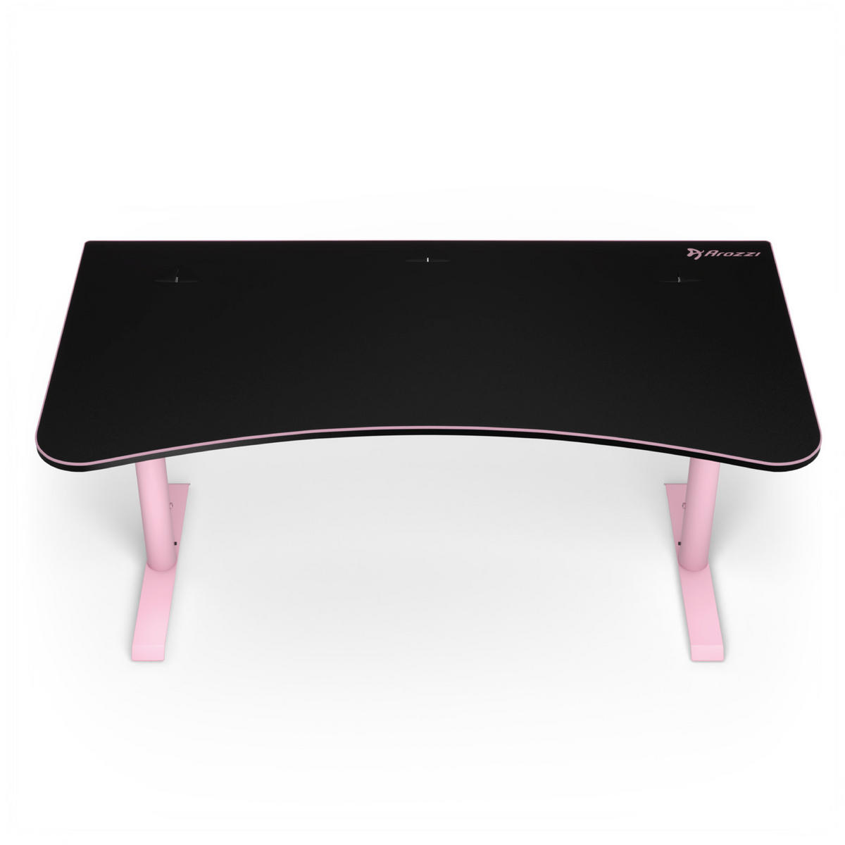 GAMINGTISCH Arena 160/82/71-81 cm Rosa - Pink, Metall (82/160/71cm) - Arozzi