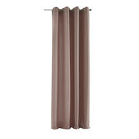 VORHANG PALERMO HxB 225x140 cm Taupe - Taupe, Textil (140/225/1cm) - Gardinenbox
