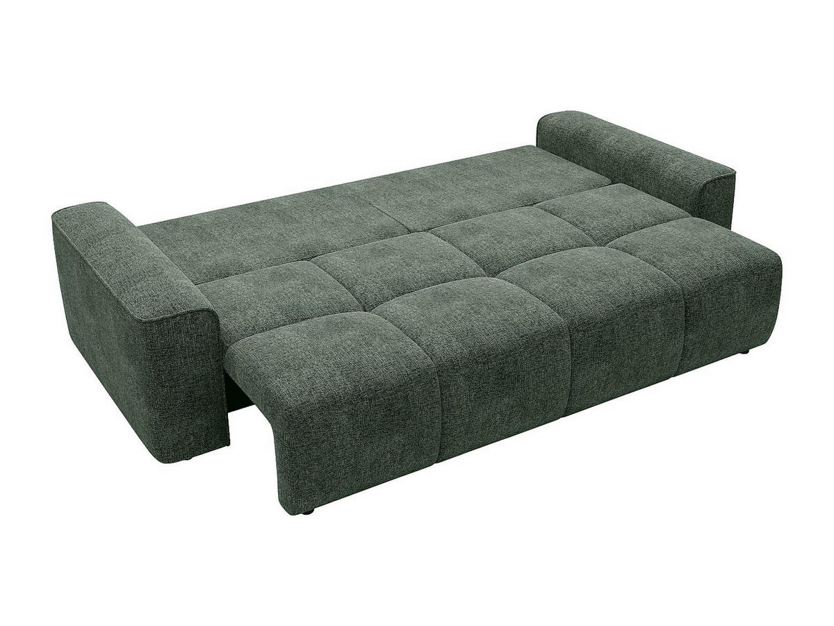 SCHLAFSOFA - 4 Personen - stoff - tannengrün Minturno - Waldgrün, Textil (250/87/107cm) - Vente-Unique