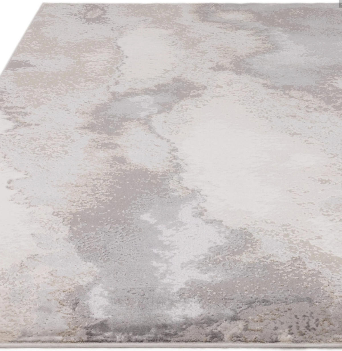 TEPPICH modern Wohn-/Schlafzimmer STERLING Grau 120x170 cm - Grau, Textil (120/170cm) - Novatrend