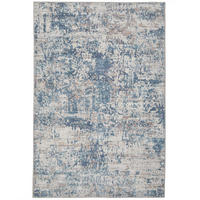 FLACHWEBETEPPICH Dash Blau - Blau, Textil (200/290cm) - Kukoon Rugs