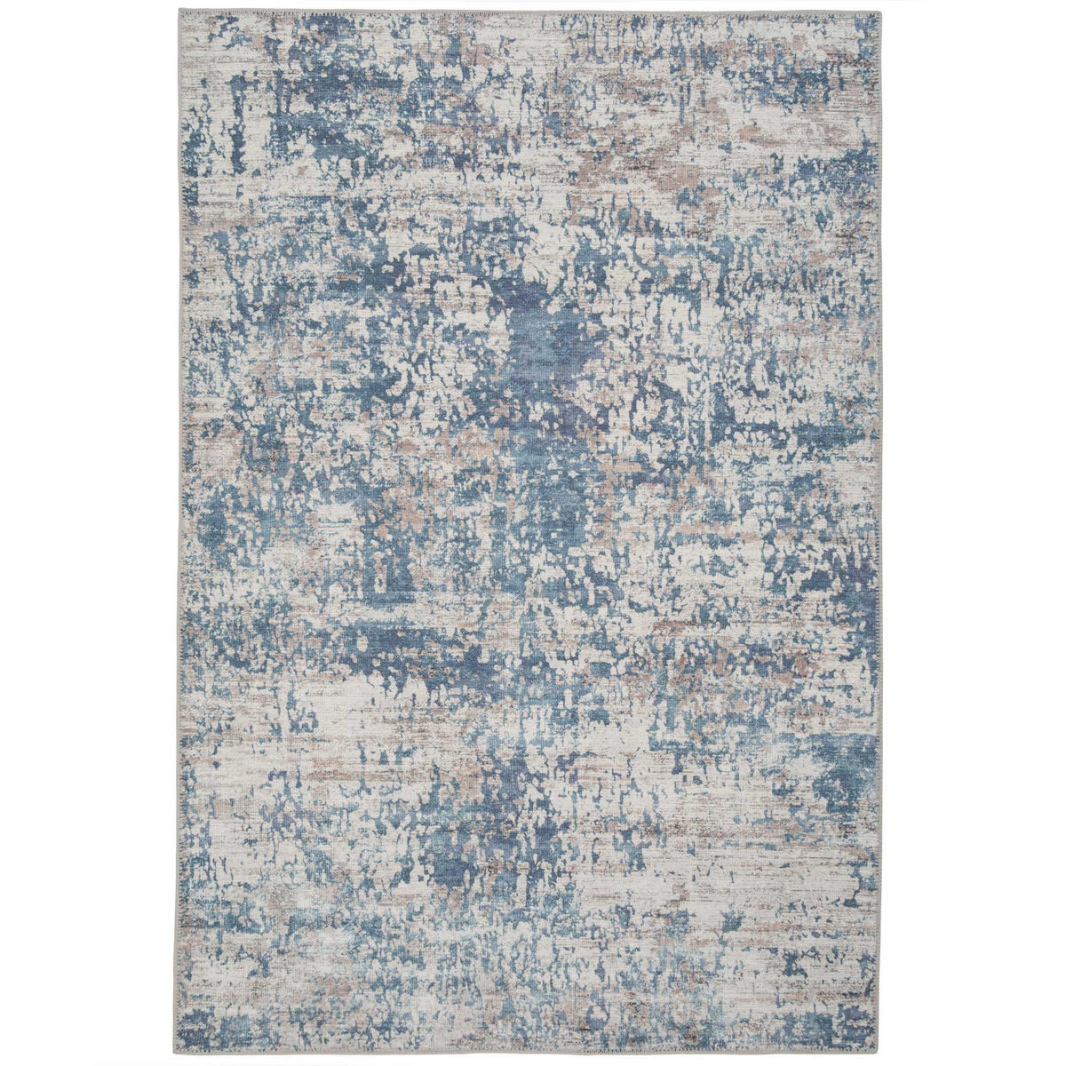 FLACHWEBETEPPICH Dash Blau - Blau, Textil (200/290cm) - Kukoon Rugs