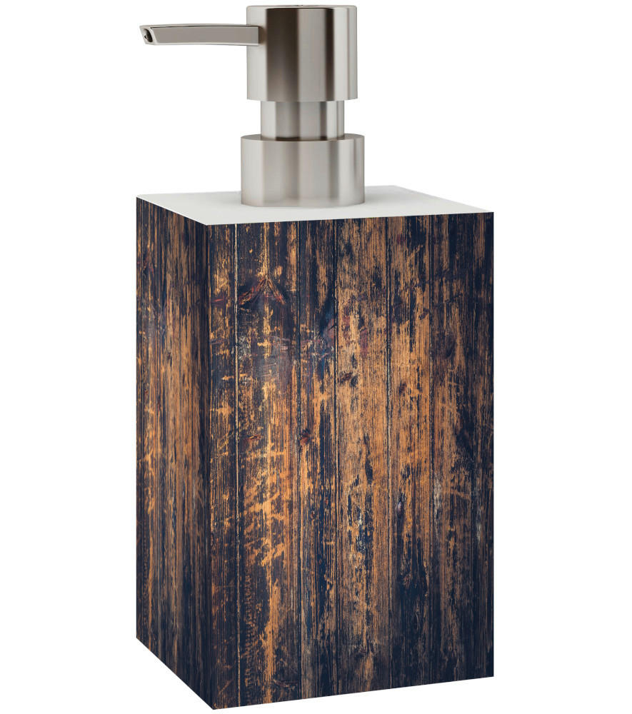 SEIFENSPENDER Vintage - Braun, Kunststoff (7/12/7cm) - Sanilo