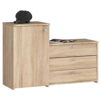 SKŘÍŇ NA BOTY dub Sonoma 68/98,4/33 - Sonoma dub, kompozitní dřevo (98.4/68/33cm) - RAUMHIRSCH FURNITURE
