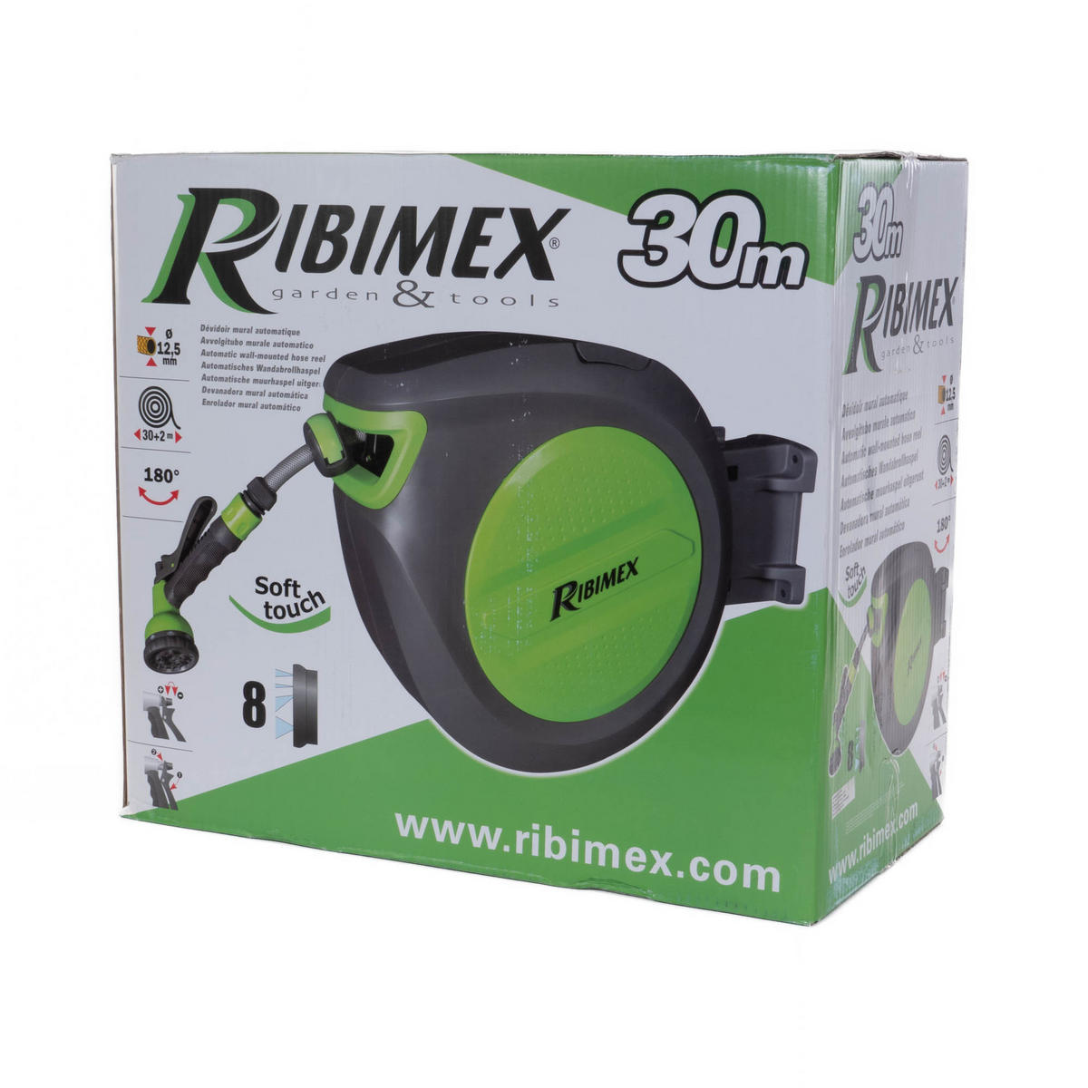 GARTENSCHLAUCH Ribimex - Grün, Kunststoff (27cm)