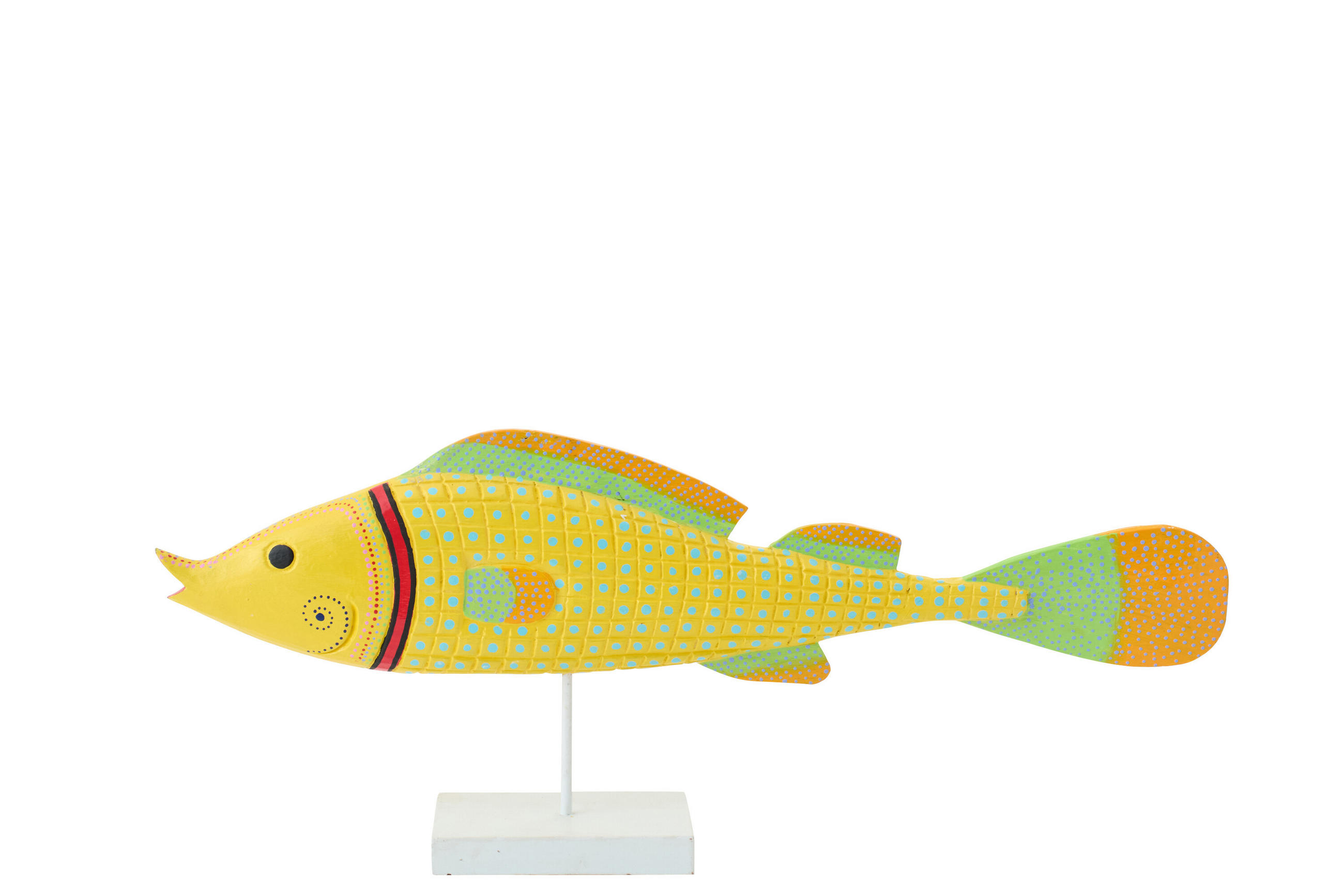 J-Line Dekoobjekt Mehrfarbig 11x31x80 cm