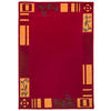 HANDTUFTTEPPICH Hawai 290x390 cm - Rot, Textil (290/390cm) - THEKO