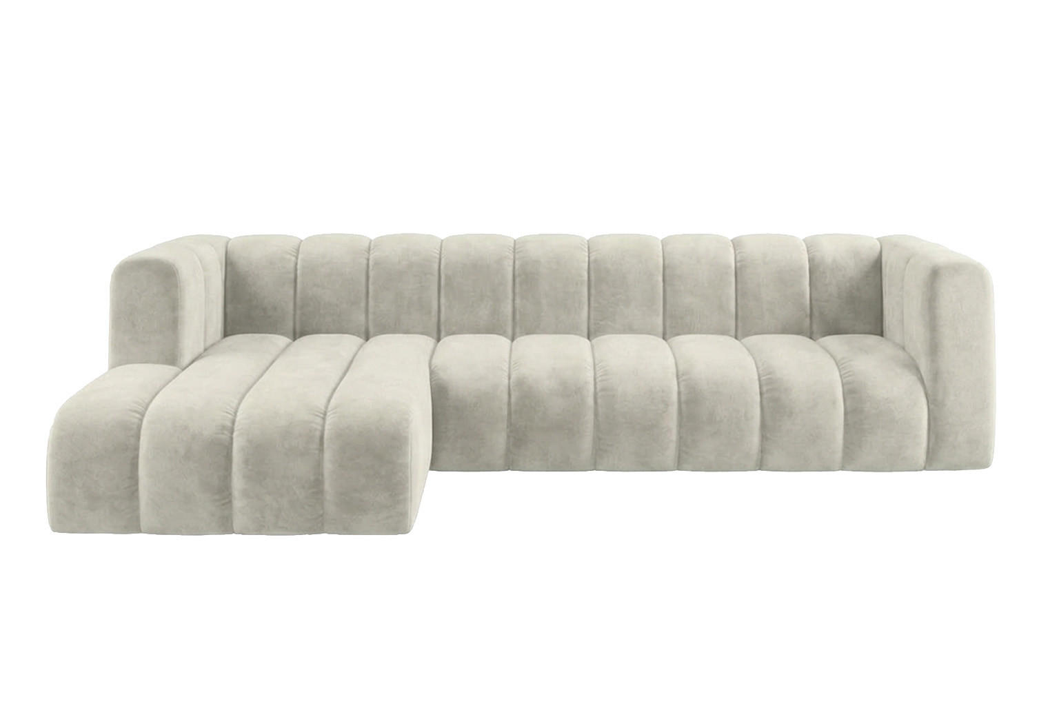 Kaiser Möbel Ecksofa Creme 318x179 cm