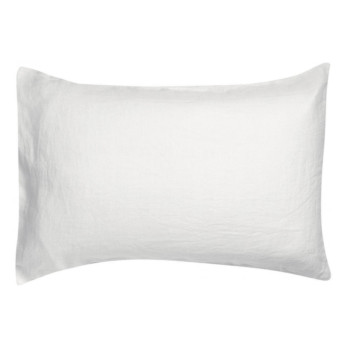 KISSENBEZUG Zeff weiß 50 x 75 cm - Weiß, Textil (75/50cm) - Vivaraise