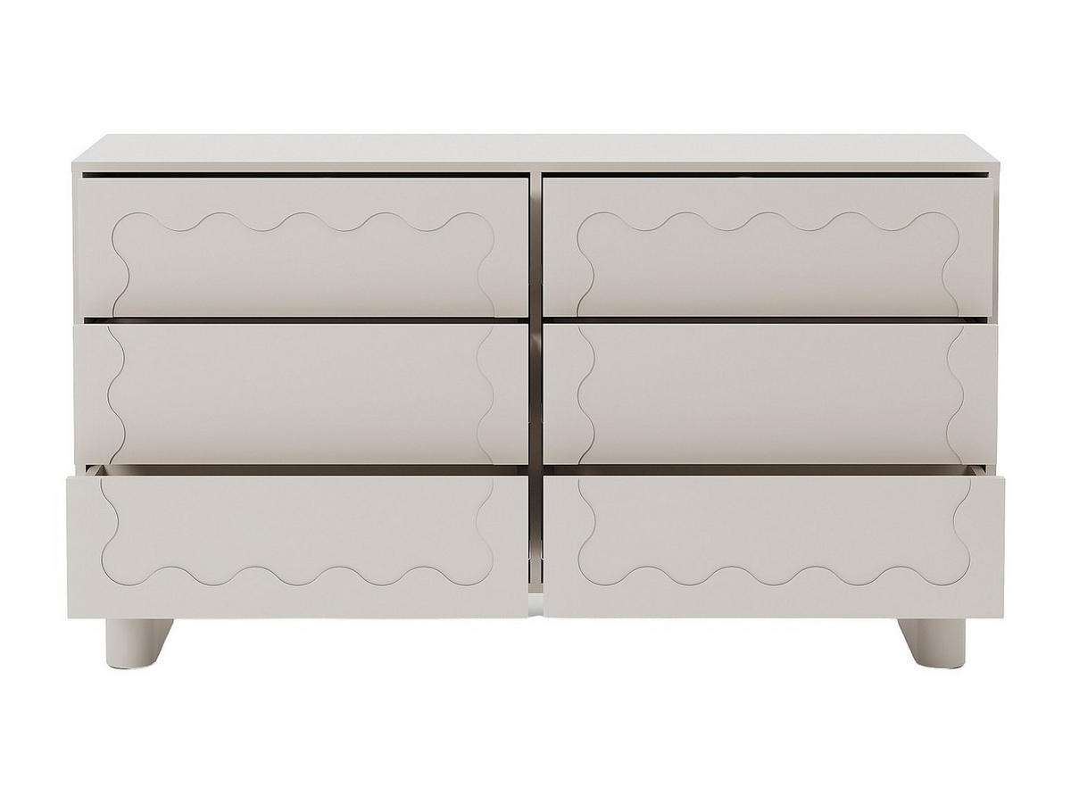 KOMMODE - 140 x 38 - holz - beige Aneza - Beige, Holz (140/80/38cm) - Vente-Unique