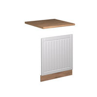 SPREDNJA PLOŠČA Fame-Line, Bela podeželska hiša/Zlati hrast z močjo, 60 cm, DP Hrast - barve hrasta/bela, leseni material (60/67.4/60cm) - Vicco