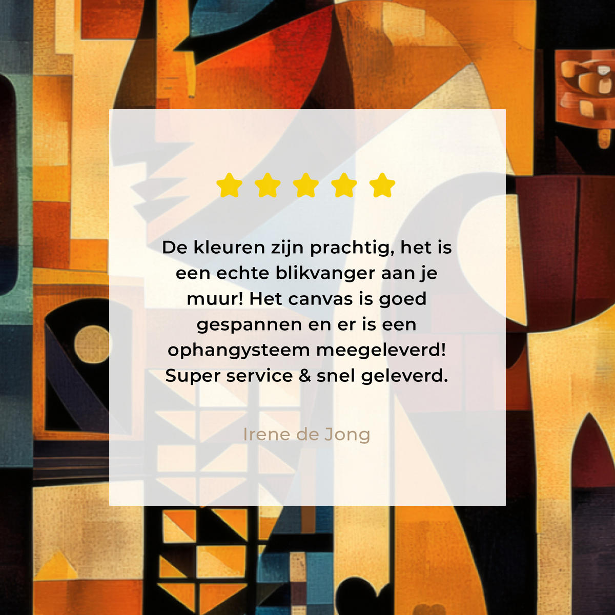 LEINWANDBILD Figuren - Abstrakt - Symbole Wohnzimmer 120x80 cm - Terracotta, Textil (120/80cm) - MuchoWow