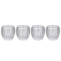 TRINKGLAS (4er Set) Hot & Cold - Transparent, Glas (0.23L) - BUTLERS