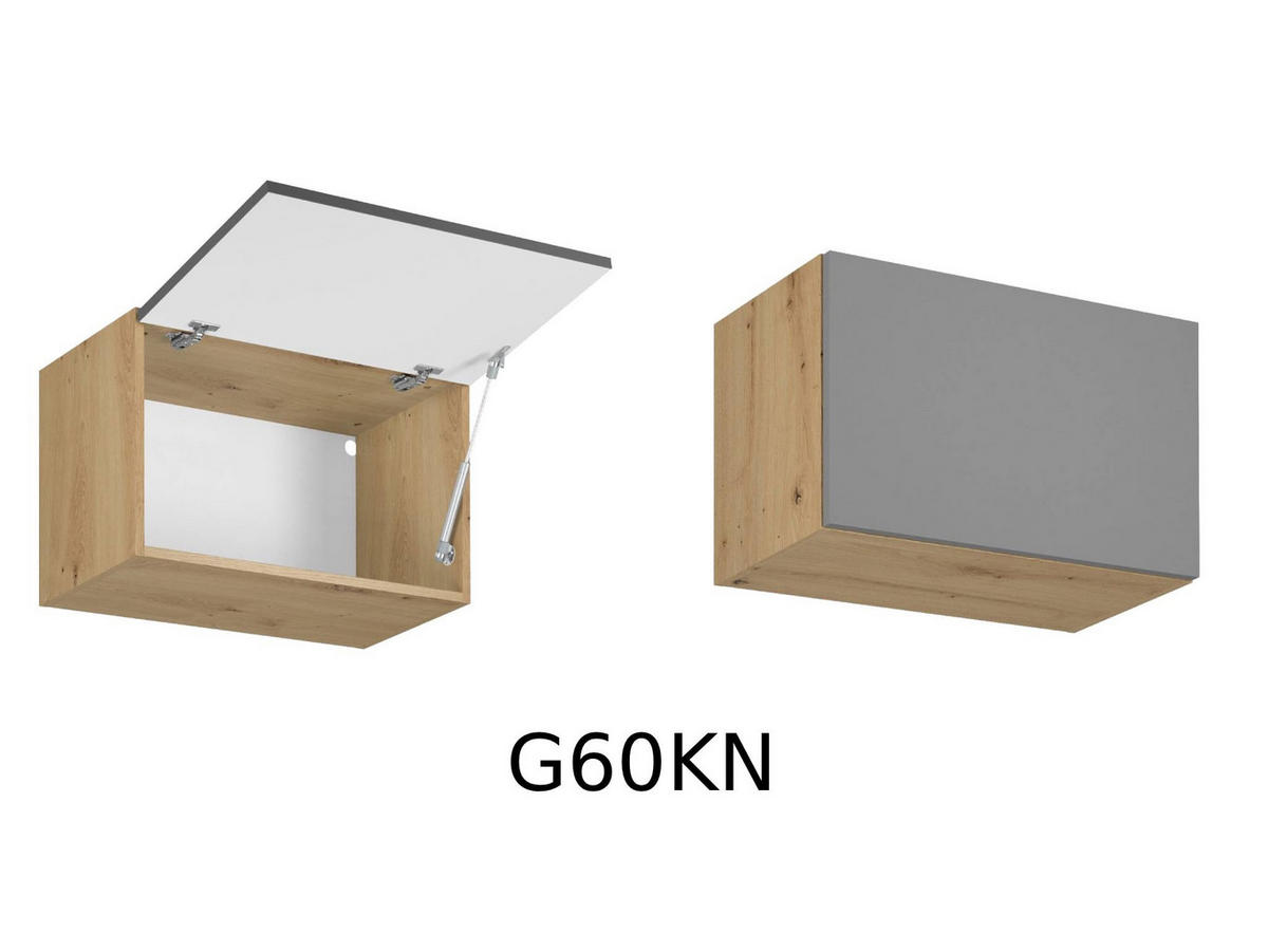 ECKKÜCHE 210 x 330 cm - Langen K66-M210 - Artisan Eiche / Beige - Beige, Holz (330/212/210cm)