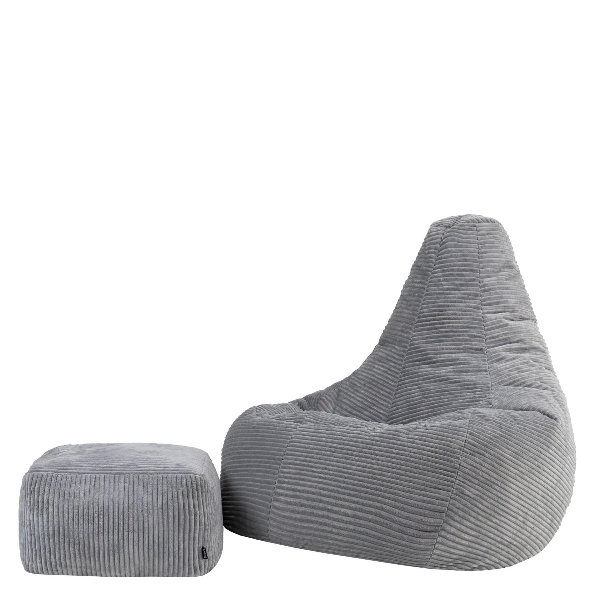 icon Sitzsack Grau 94x40x92 cm