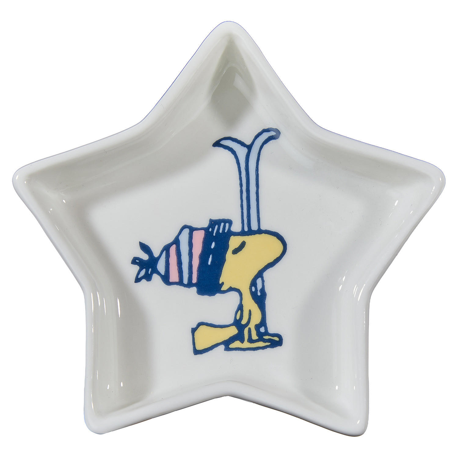 DEKOTELLER Peanuts Snoopy mit Mütze - Weiß, Keramik (2cm) - Butlers
