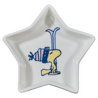 DEKOTELLER Peanuts Snoopy mit Mütze - Weiß, Keramik (2cm) - Butlers