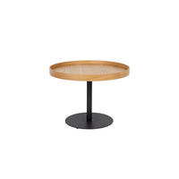 BEISTELLTISCH Yuri - Braun - 56/56/40 cm - Braun, Holz (56/56/40cm)