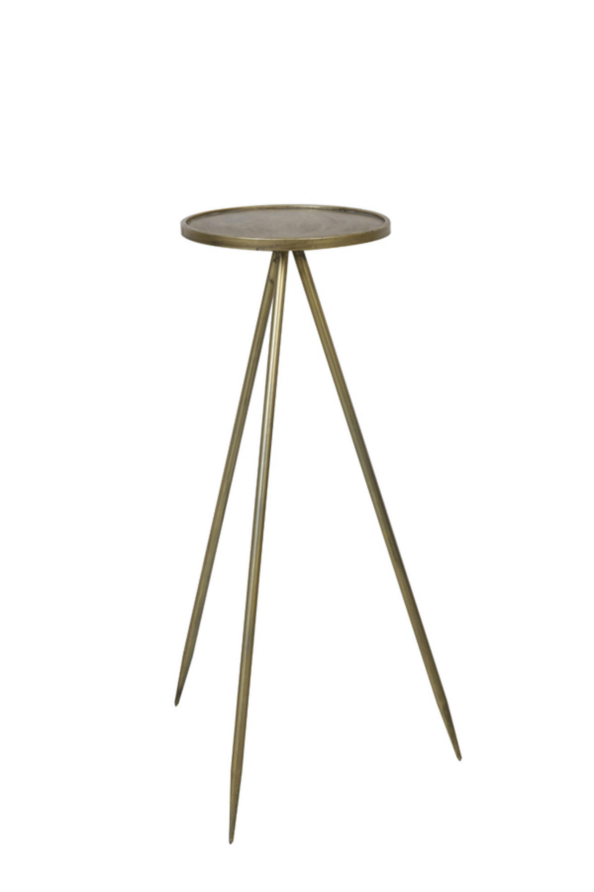 SÄULE Envira Gold Ø35/98,5 cm - Goldfarben, Metall (35/35/98.5cm) - Light & Living