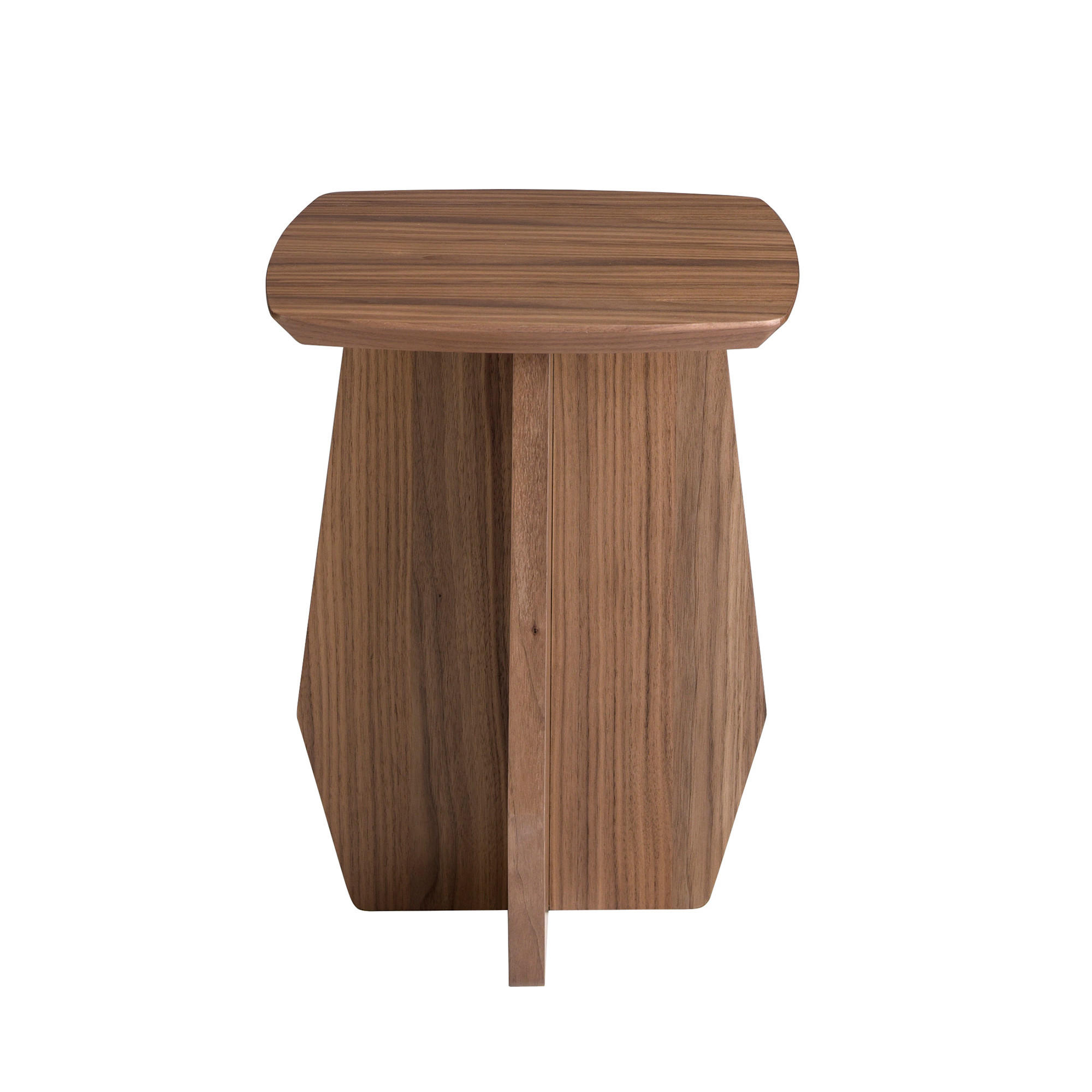 BEISTELLTISCH quadratisch Walnuss 40/40/50 - Walnussfarben, Holz (40/40/50cm) - ANGEL CERDA