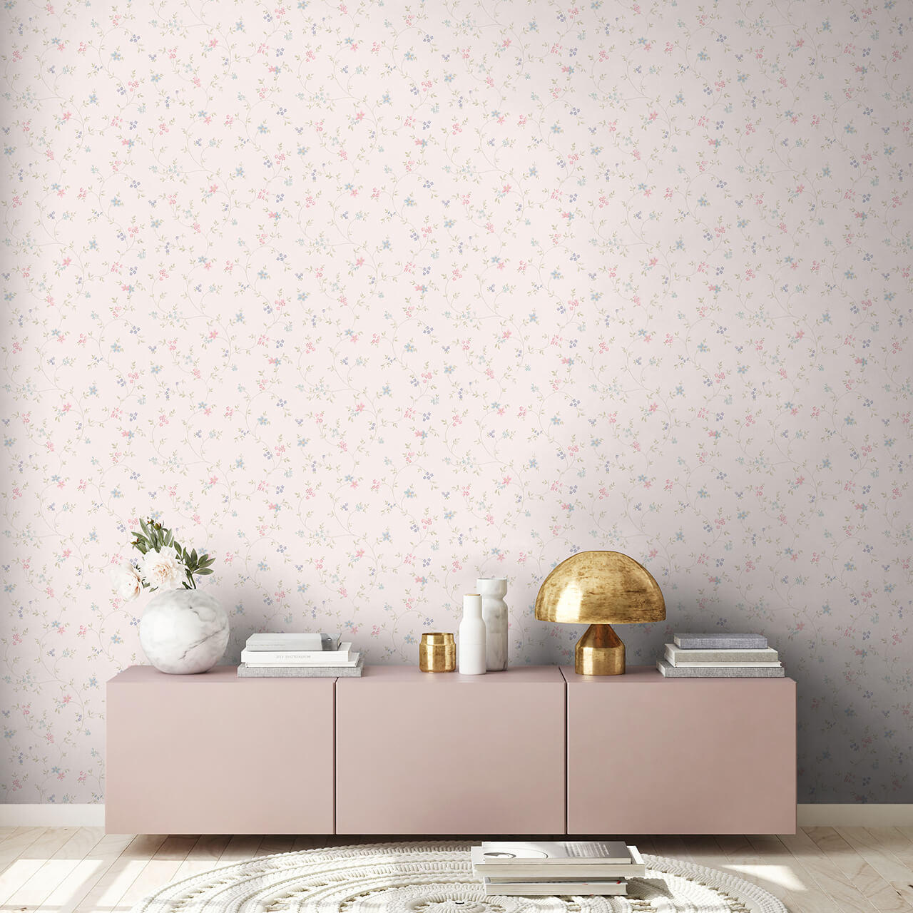 VLIESTAPETE Beige 53/1005 cm - Grün, Kunststoff/Textil (53/1000cm) - KUNSTLOFT