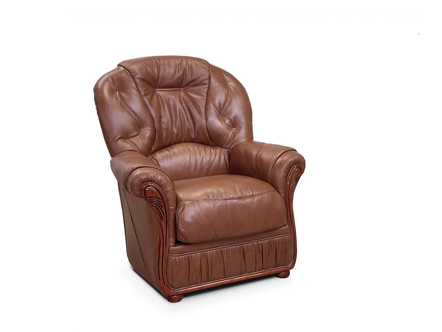 Vente-Unique Sessel Braun 83x97x91 cm