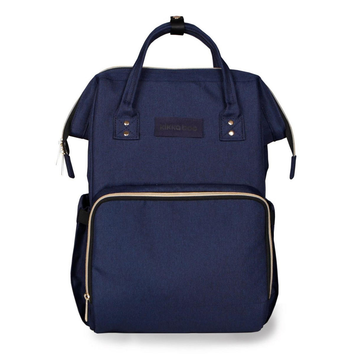 WICKELTASCHE Siena dunkelblau Wickelunterlage, Thermo-Flaschenfächer, wasserabweisende Tasche - Blau, Textil (21/42/27cm) - Kikka boo