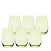 BECHER Elements Grün 465 ml 6er Set - Hellgrün, Glas (0.465L) - Stölzle Lausitz
