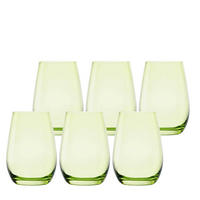 BECHER Elements Grün 465 ml 6er Set - Hellgrün, Glas (0.465L) - Stölzle Lausitz