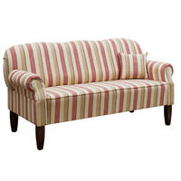 KÜCHENSOFA 188x78x97 gestreift EDINBURGH - Multicolor, Holz (188/97/78cm) - Massivmoebel24