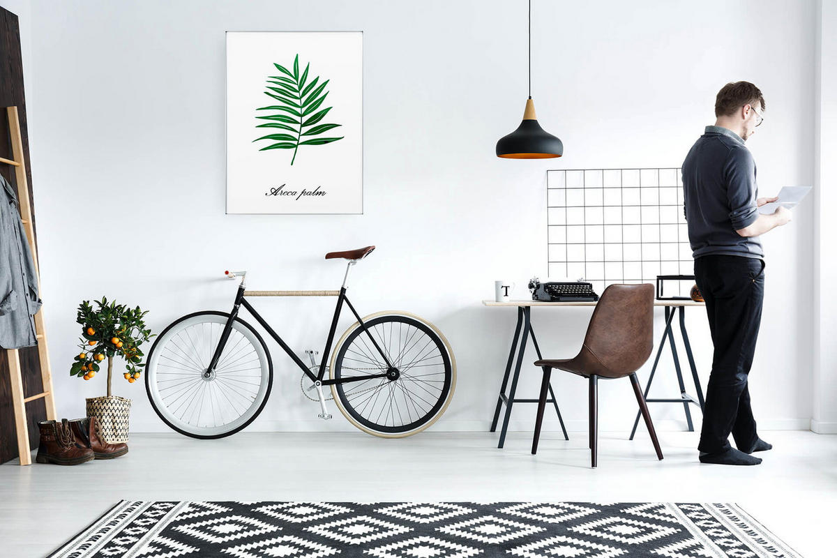 WANDBILD Grün 60/80 cm - Weiß/Grün, Glas (60/80cm) - KUNSTLOFT