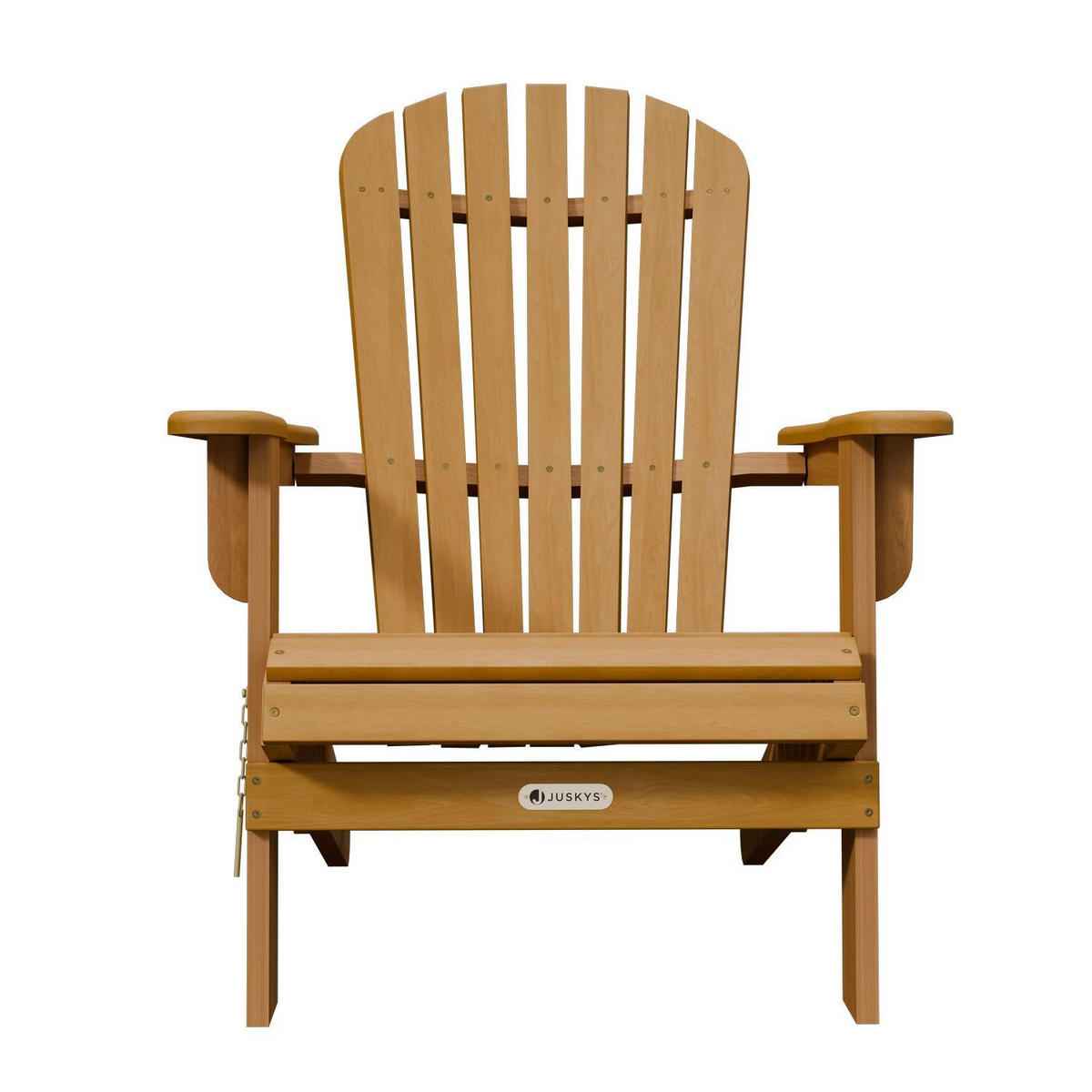 LIEGESTUHL Korfu Akazie klappbar - Naturfarben, Holz (69/94/85cm) - Juskys