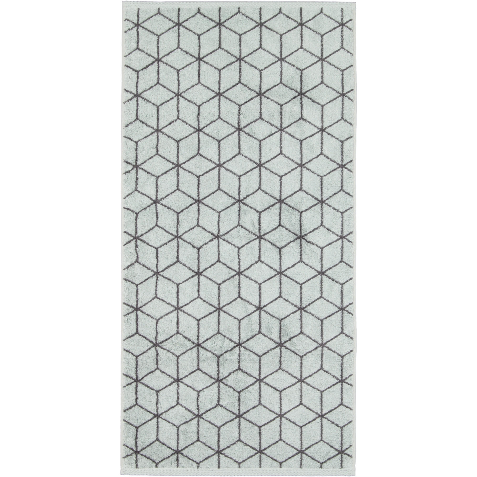 GÄSTETUCH COORDINATES CARRÉ COLORS 2559 SAGE GREEN/GRAPHIT - 47 - Grün, Textil (30/50cm) - Zöllner