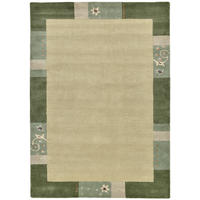 HANDTUFTTEPPICH Royal Ganges 190x290 cm - Grün, Textil (190/290cm) - THEKO