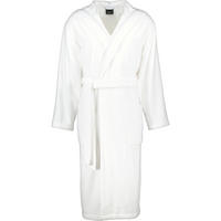 BADEMANTEL HERREN KAPUZE UNI 829 WEISS - 67 - Weiß, Textil (Lnull) - Cawoe