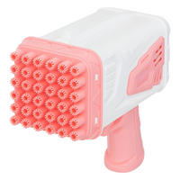 SEIFENBLASENMASCHINE Bazooka - Rosa, Kunststoff (19.5/8.5/16cm)