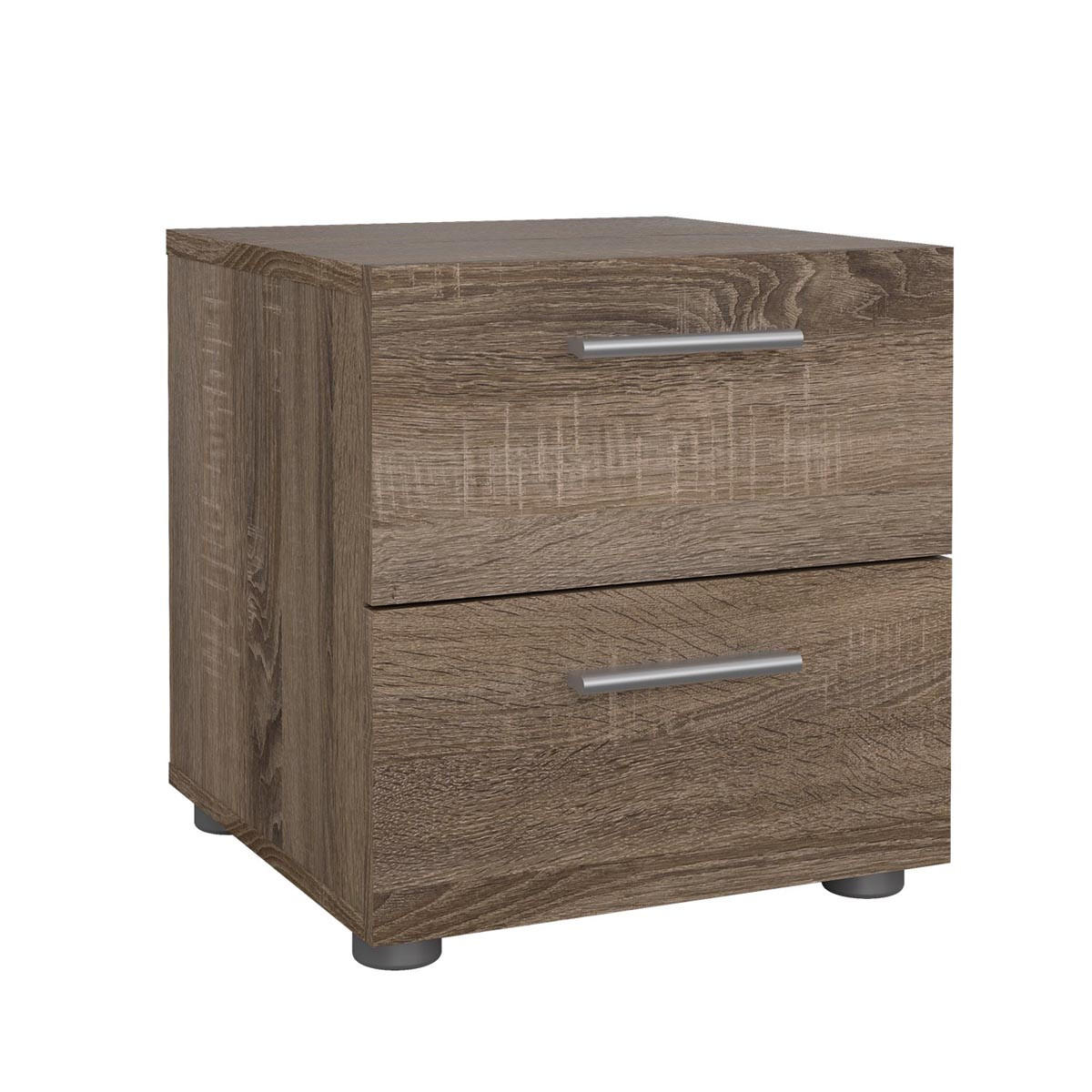 NACHTSCHRANK trüffelfarben - Braun, Holzwerkstoff (40/42/40cm) - ebuy24