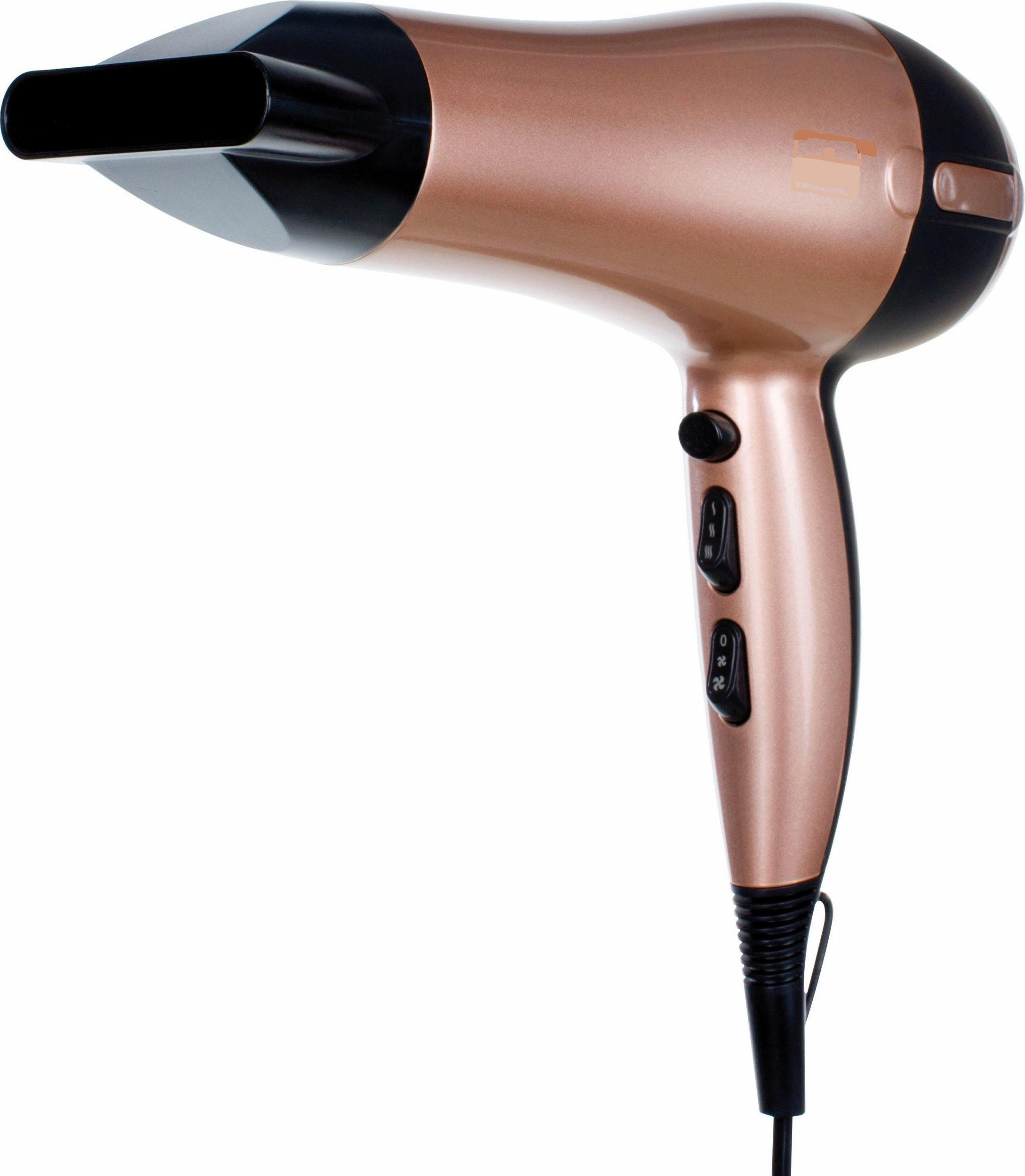 HAARTROCKNER ThermoProtect Golden mit Ionen Technologie - Goldfarben, Kunststoff (9/22.5/27cm) - Sena