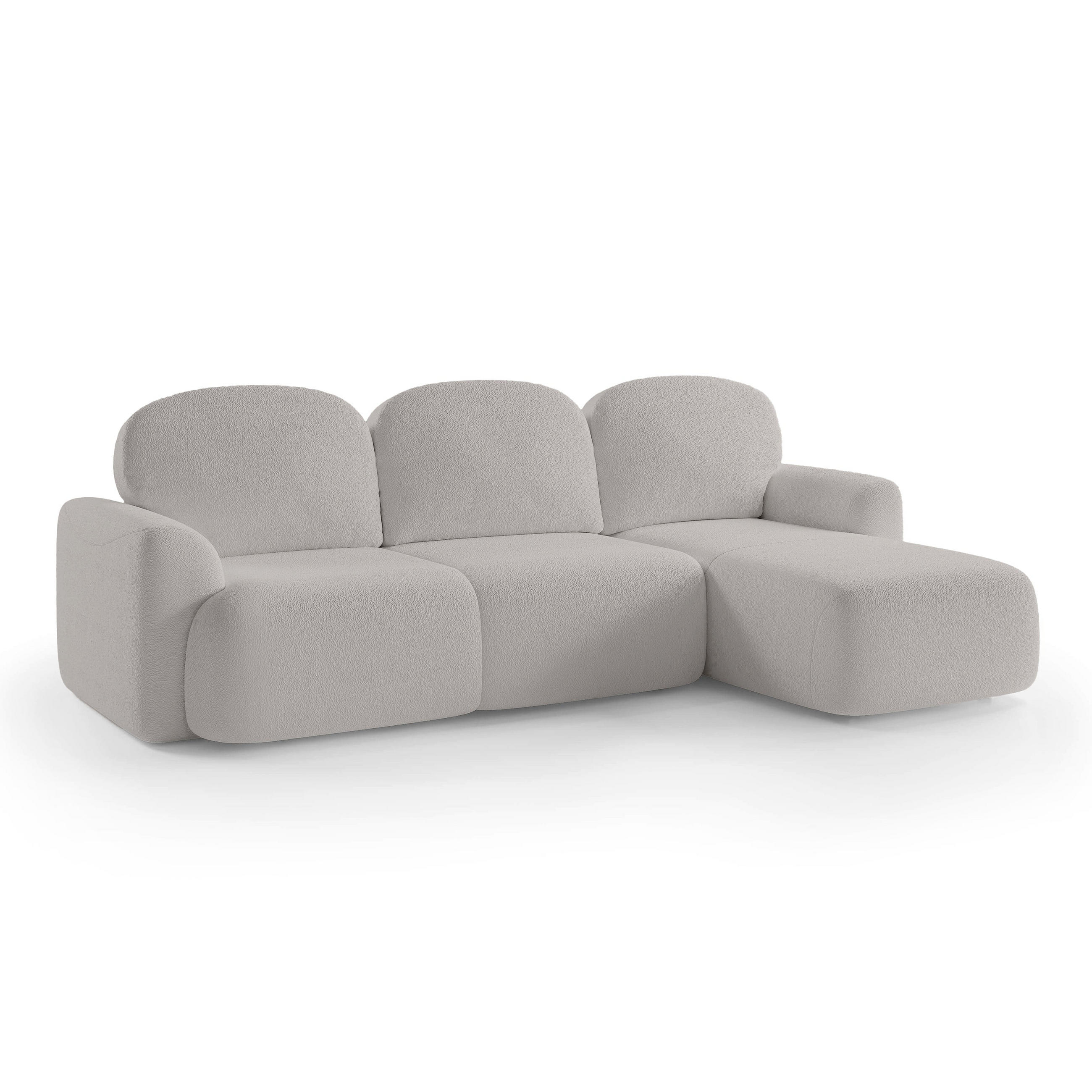 ECKSOFA Bulu Multicolor - Multicolor, Textil (260/95/163cm) - Pillovely