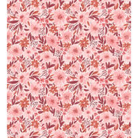 FOTOTAPETE Blumen 2.5 x 2.79 m - Pink, Papier (250/279cm) - ESTAhome