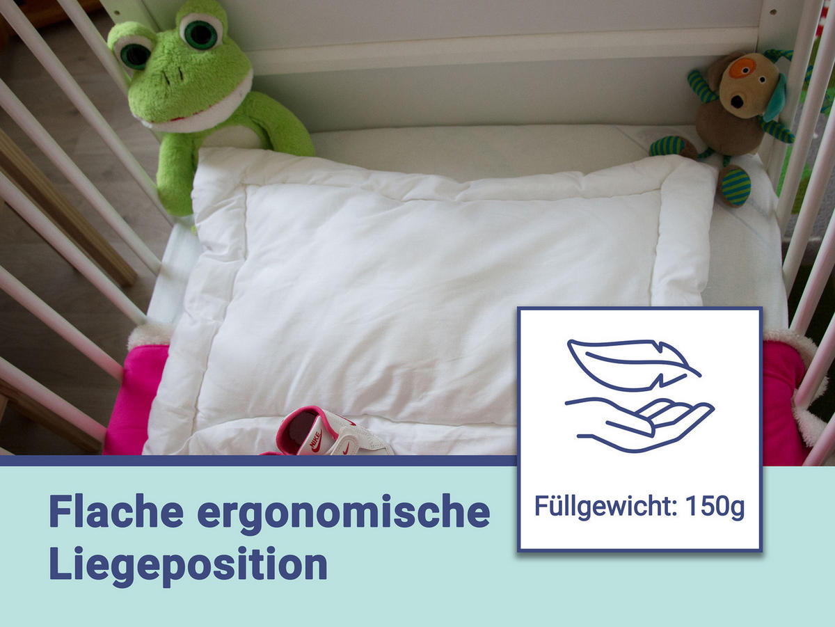KISSEN, 40x60 cm, 50% Polyester, 50% Baumwolle, Weiß - Weiß, Textil (40/60cm) - Zollner
