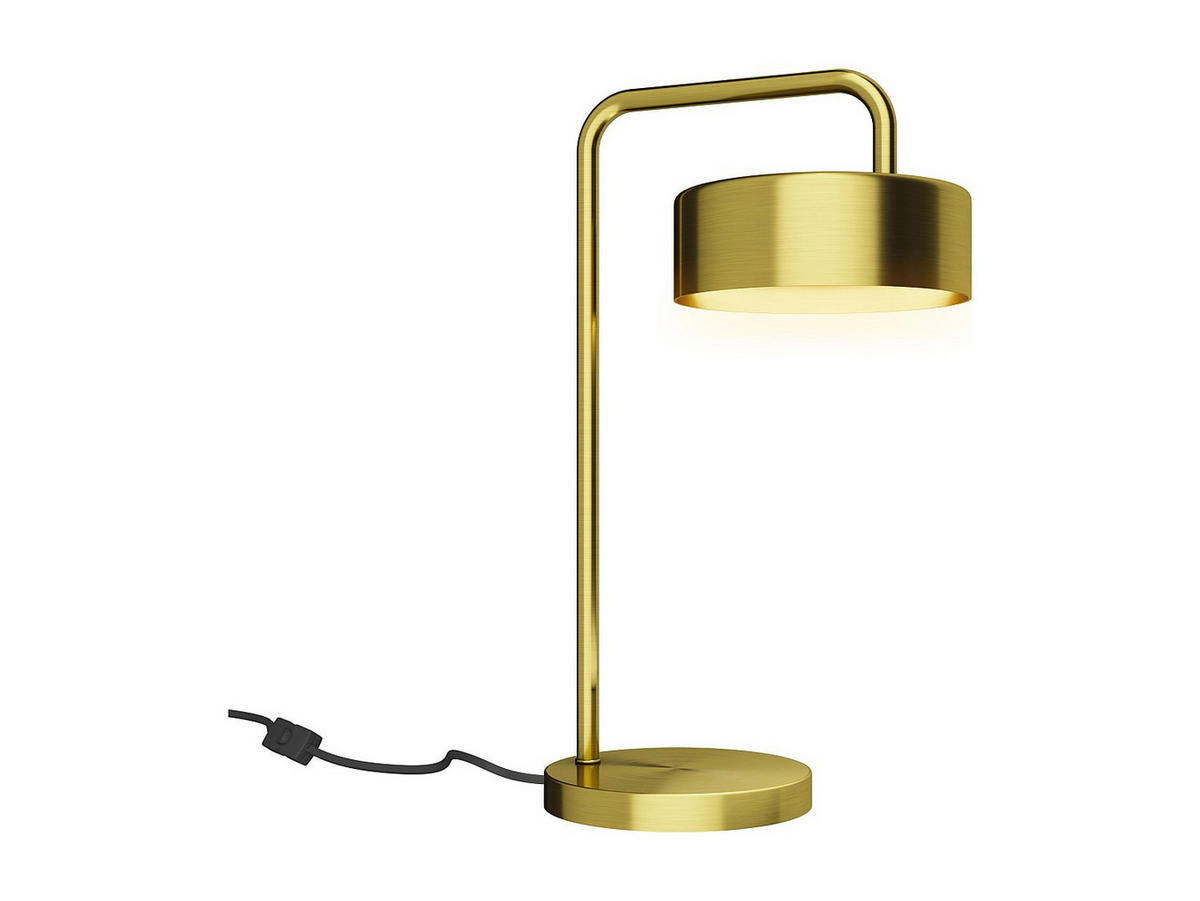 TISCHLAMPE - 23 cm x 16 cm - metall - goldfarben Otilie - Goldfarben, Metall (16/23/40cm) - Vente-Unique