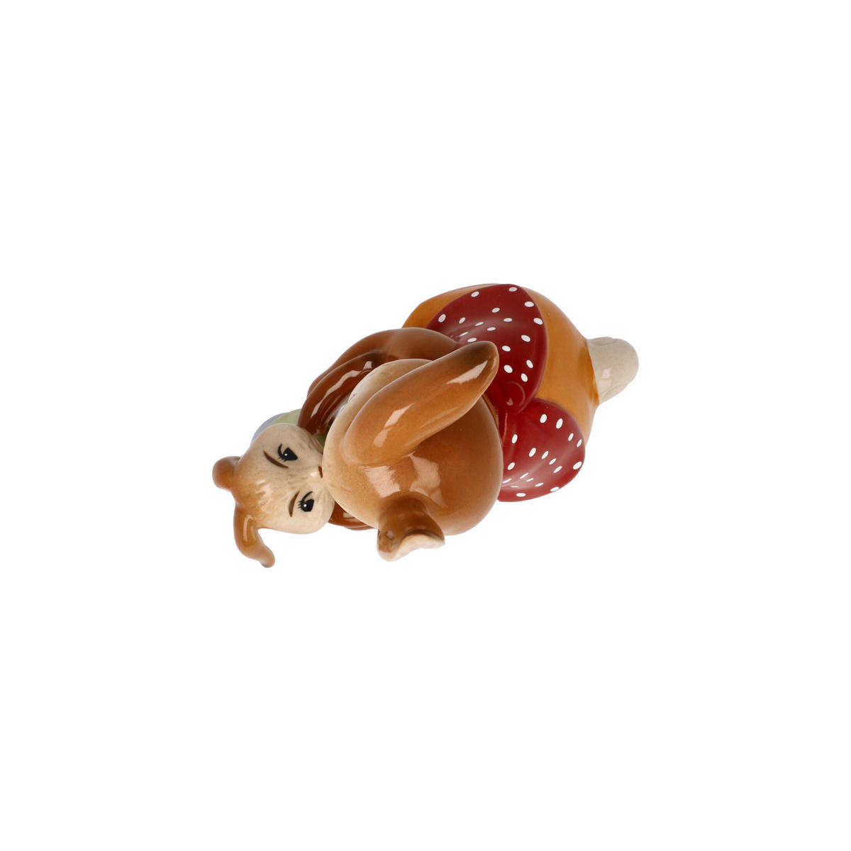 DEKOTIER Hasenfamilie Kleiner Schatz, Steingut, Bunt, 12 cm - Multicolor, Keramik (8.5/12/4cm) - Goebel