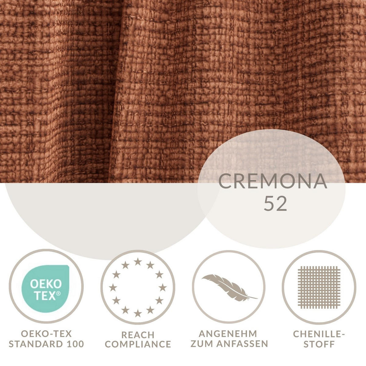 SOFA MIT SCHLAFFUNKTION Toluca Kupferfarbe Chenille-Stoff - Schwarz/Kupferfarben, Holz/Holzwerkstoff (247/69/104cm) - Maison de Reve