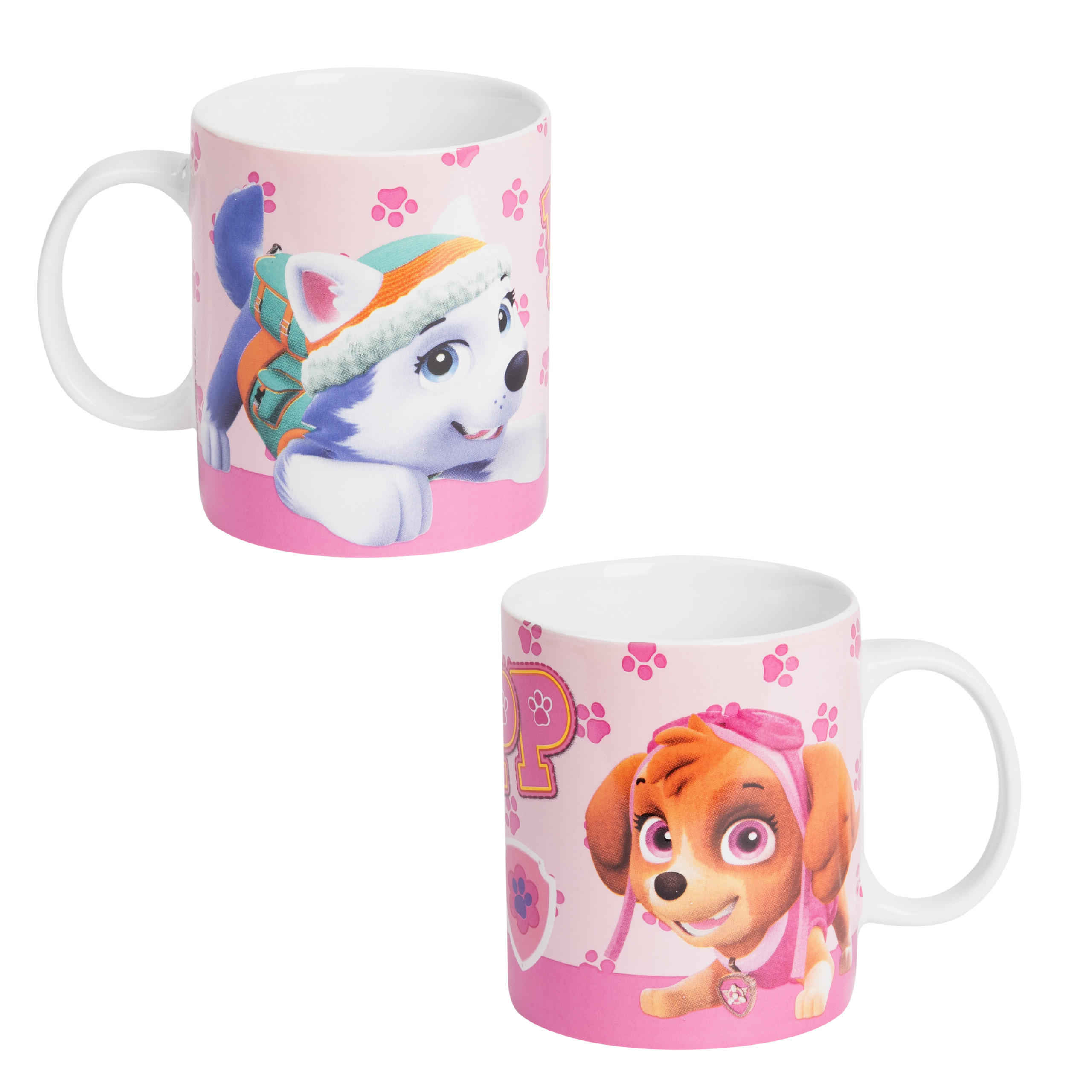 BECHER Paw Patrol Skye und Everest Mehrfarbig 320 ml - Multicolor, Keramik (0.32L) - Paw Patrol