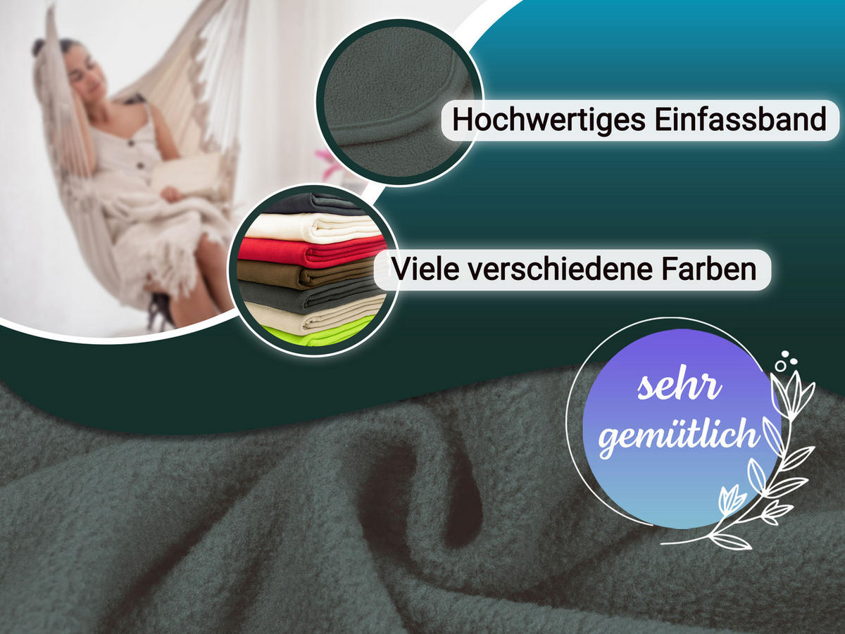 KUSCHELDECKE, 130x170 cm, 100% Polyester, Grau - Taupe, Textil (130/170cm) - Zollner
