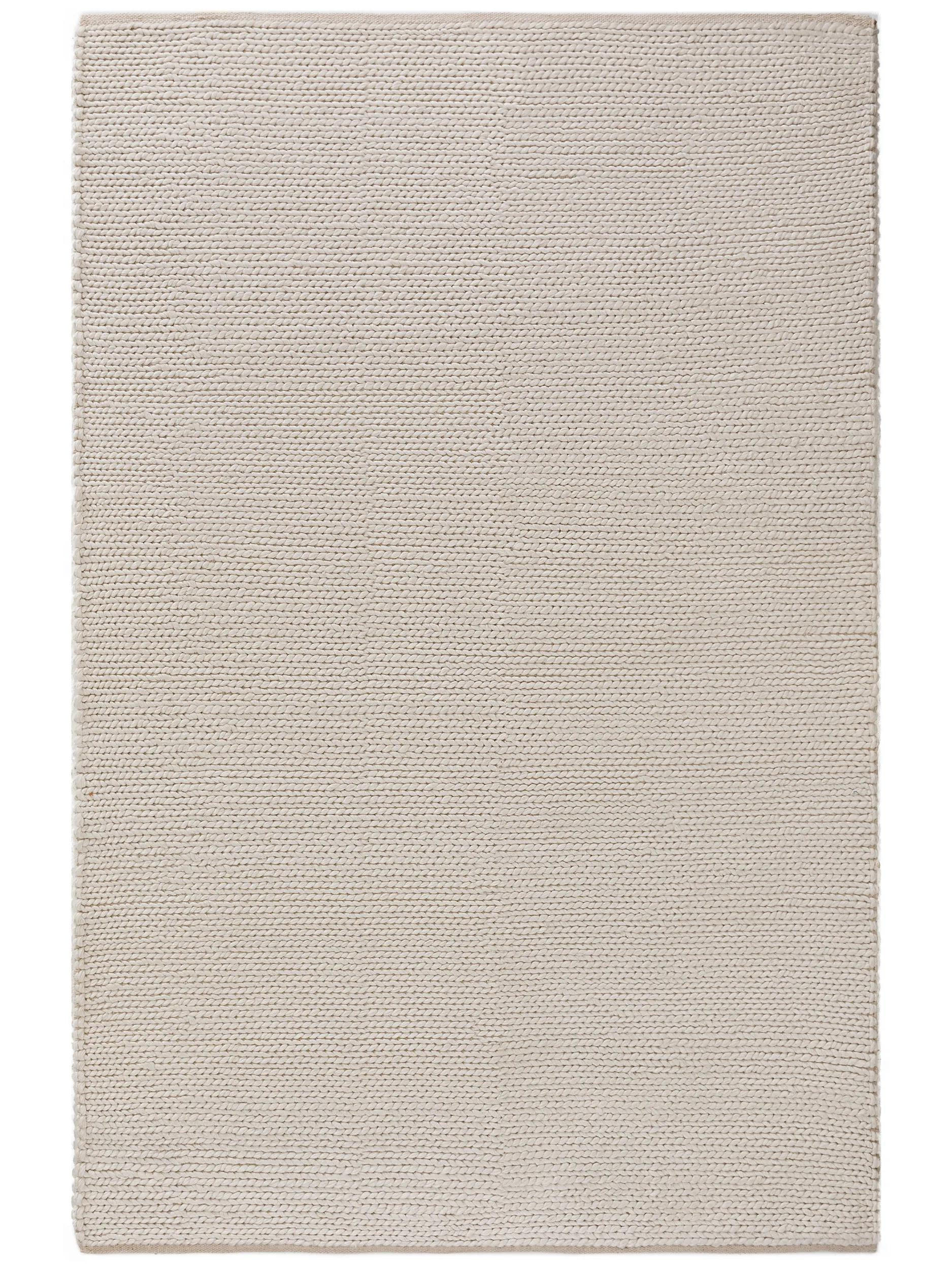 WOLLTEPPICH Uno Cream 160x230 cm - Creme, Textil (160/230cm) - benuta Pure